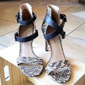 Via Spiga Snake Skin Pumps